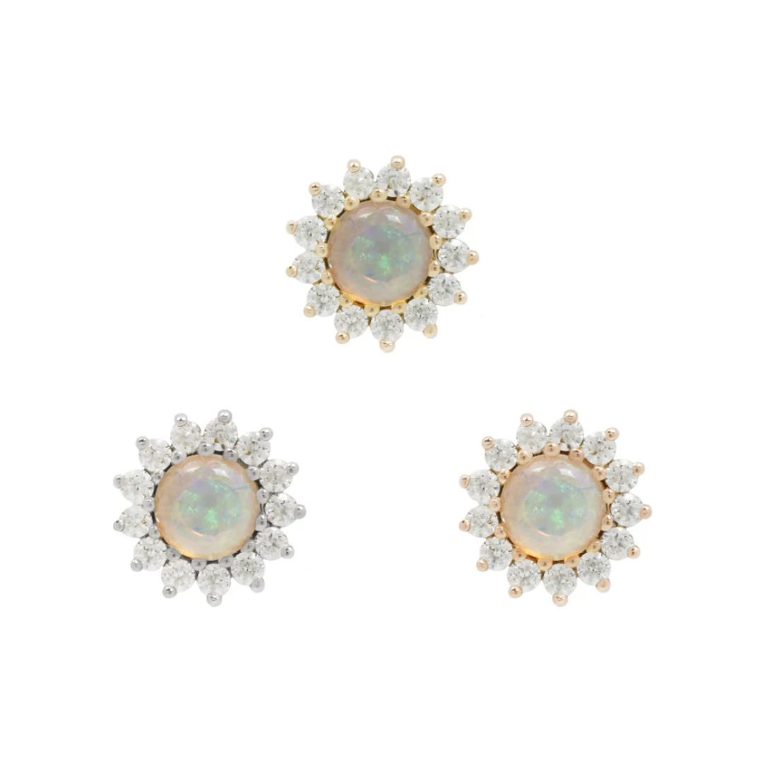 Delphine - Opal - Threadless End