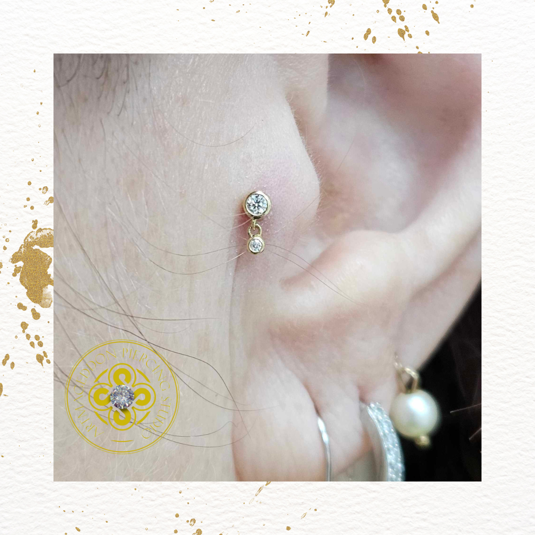 Sutton - CZ - Threadless End