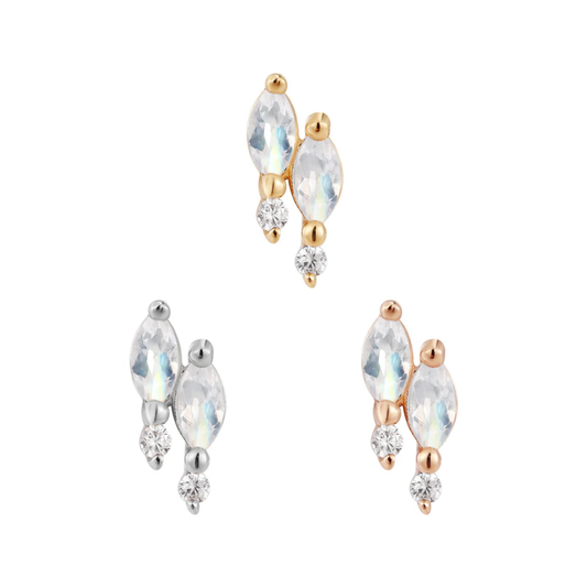 Dreamland - Rainbow Moonstone - Threadless End