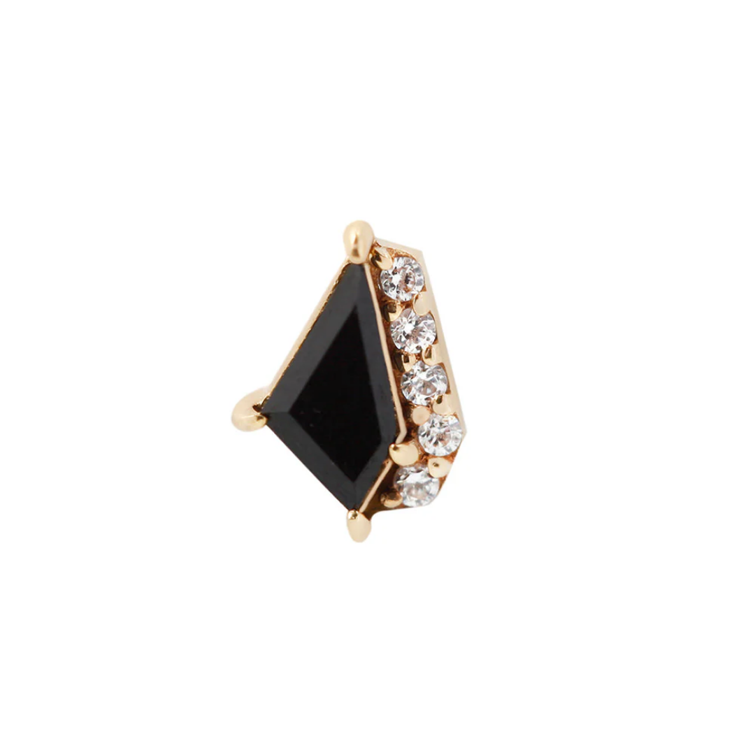 Elevate - Black Spinel - Threadless End
