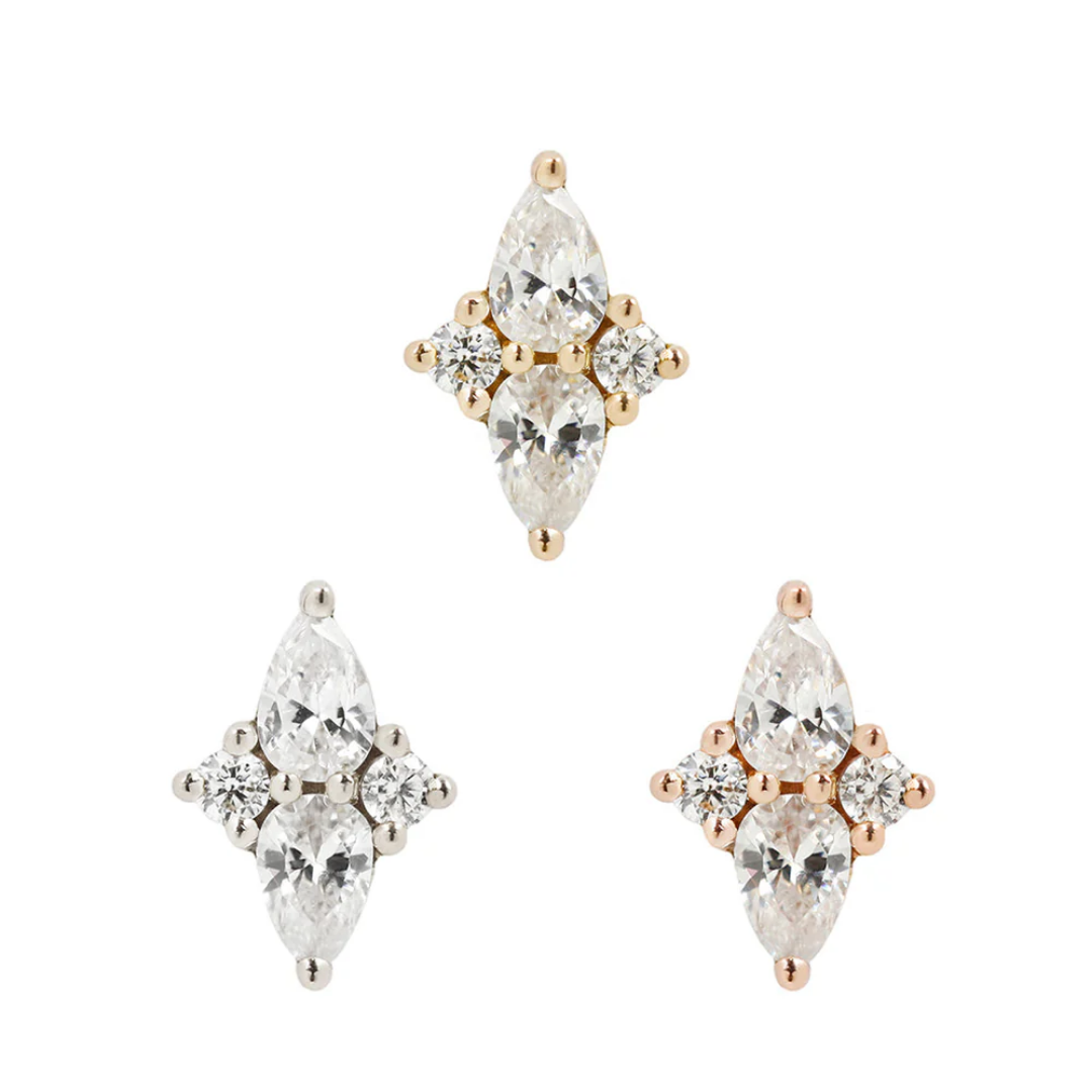 Ethereal - CZ - Threadless End