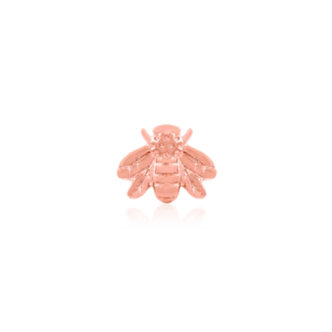Gold Bee Threadless End