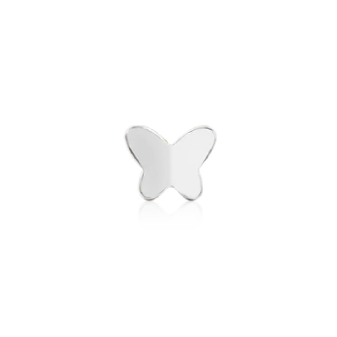 Gold Butterfly Threadless End