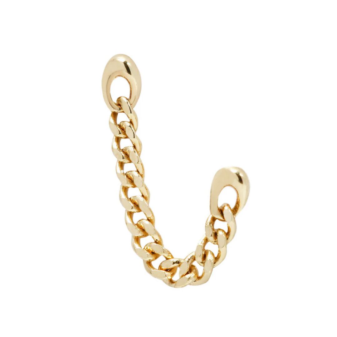 Gold Drip - Gold Threadless End