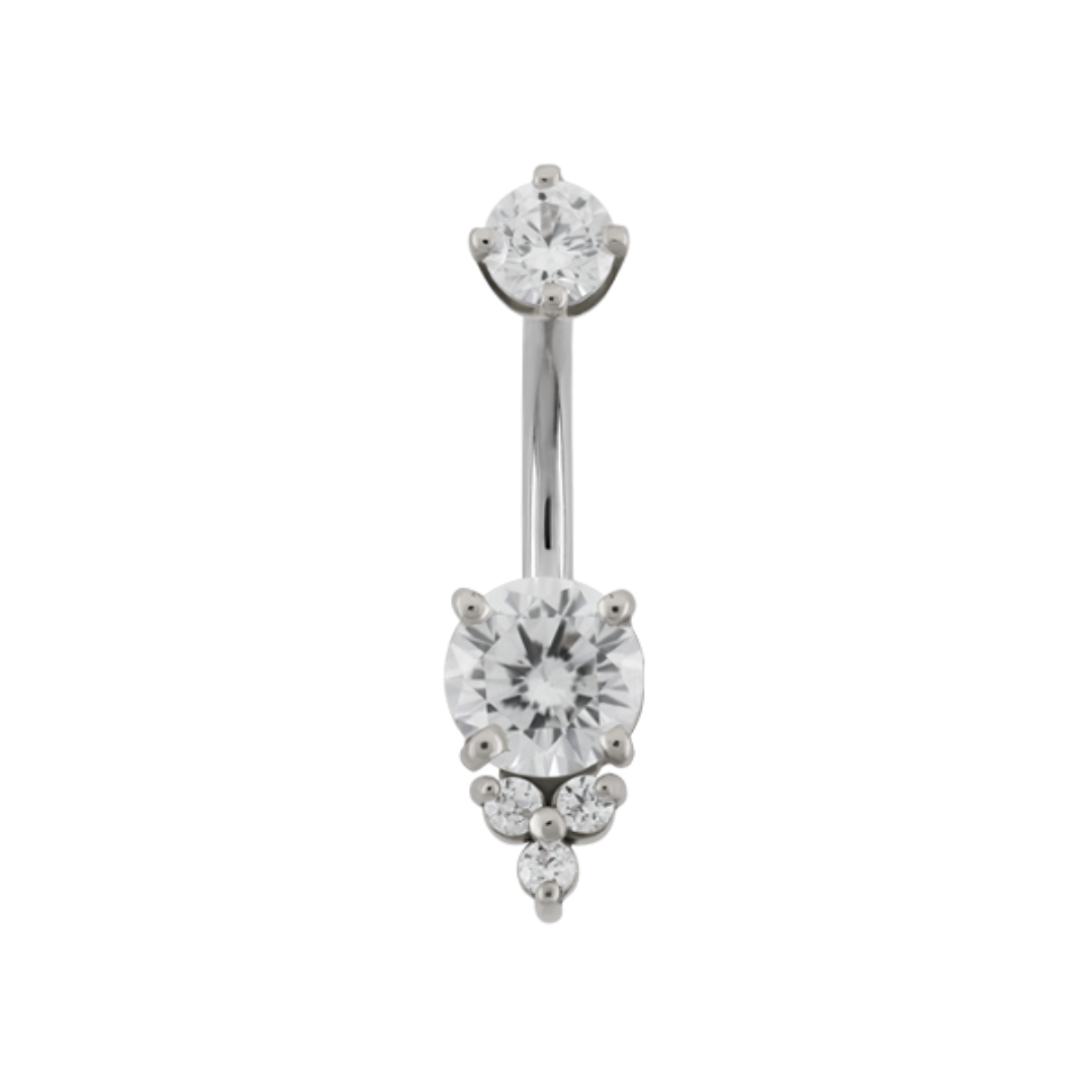 Hybrid Triple Melee Navel Bar