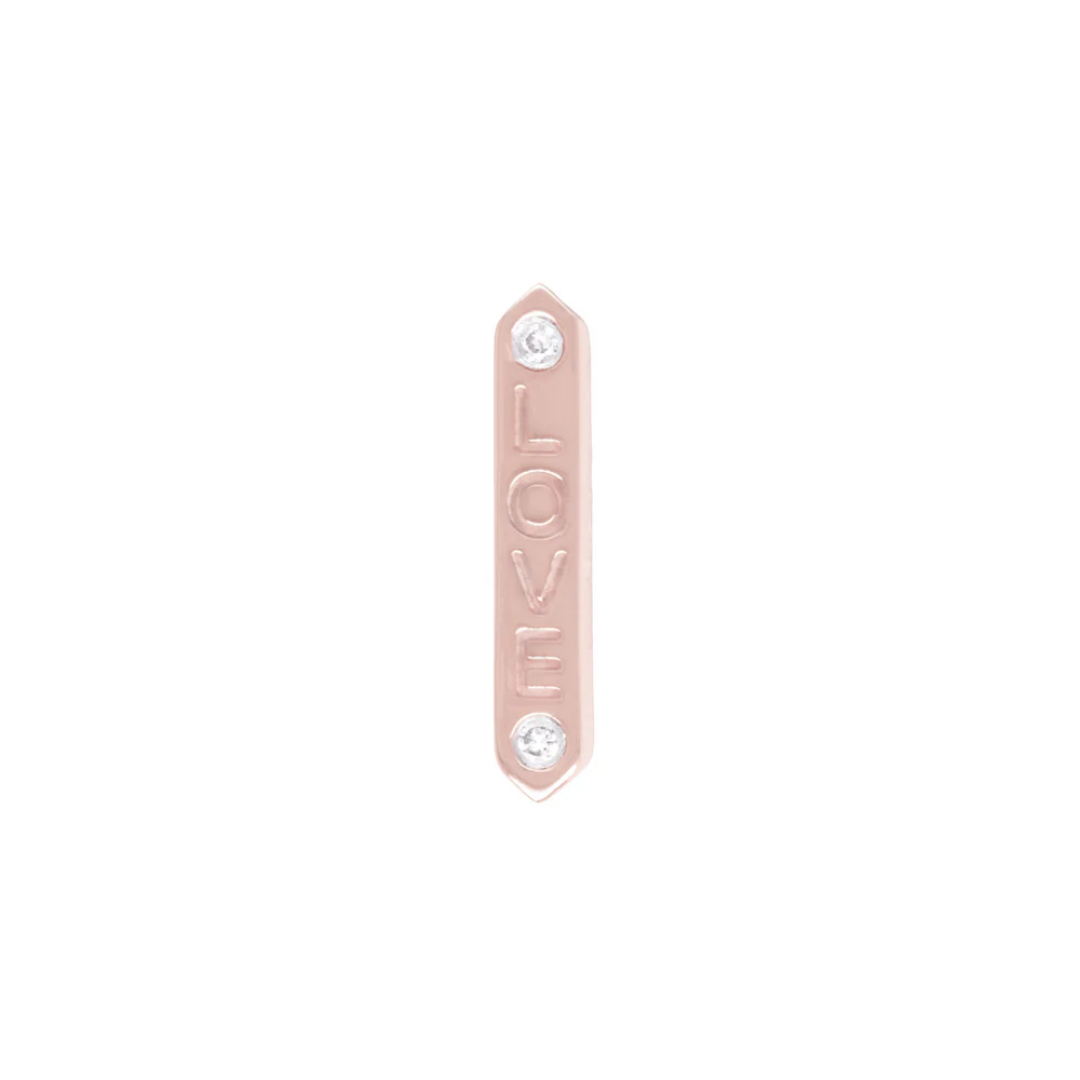 "LOVE" - Diamond - Threadless End