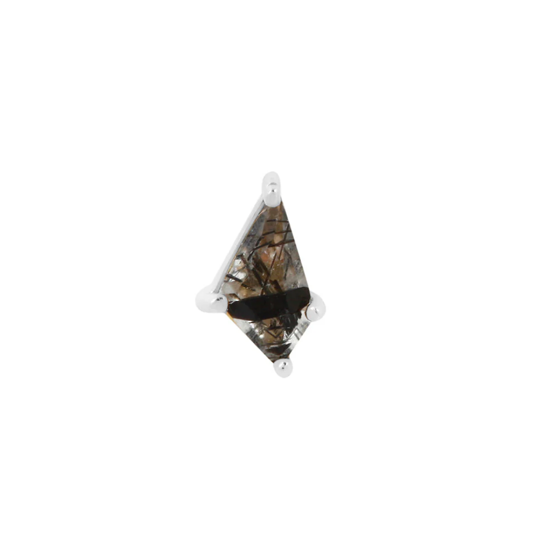 Limelight - Rutilated Quartz - Threadless End