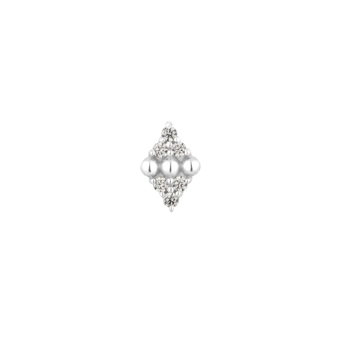 Lustre - CZ - Threadless End
