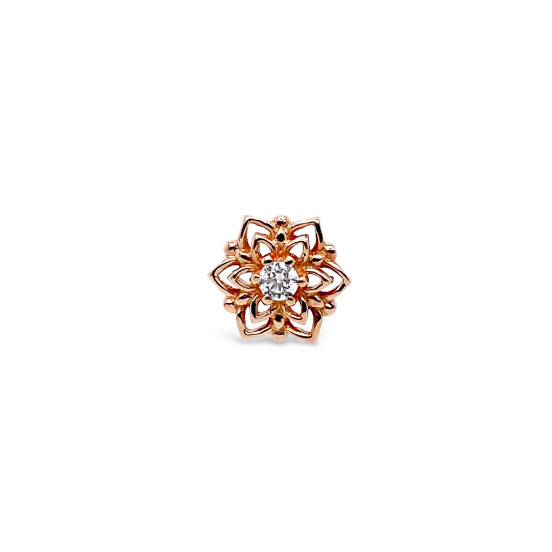 Mandala - CZ - Threadless End
