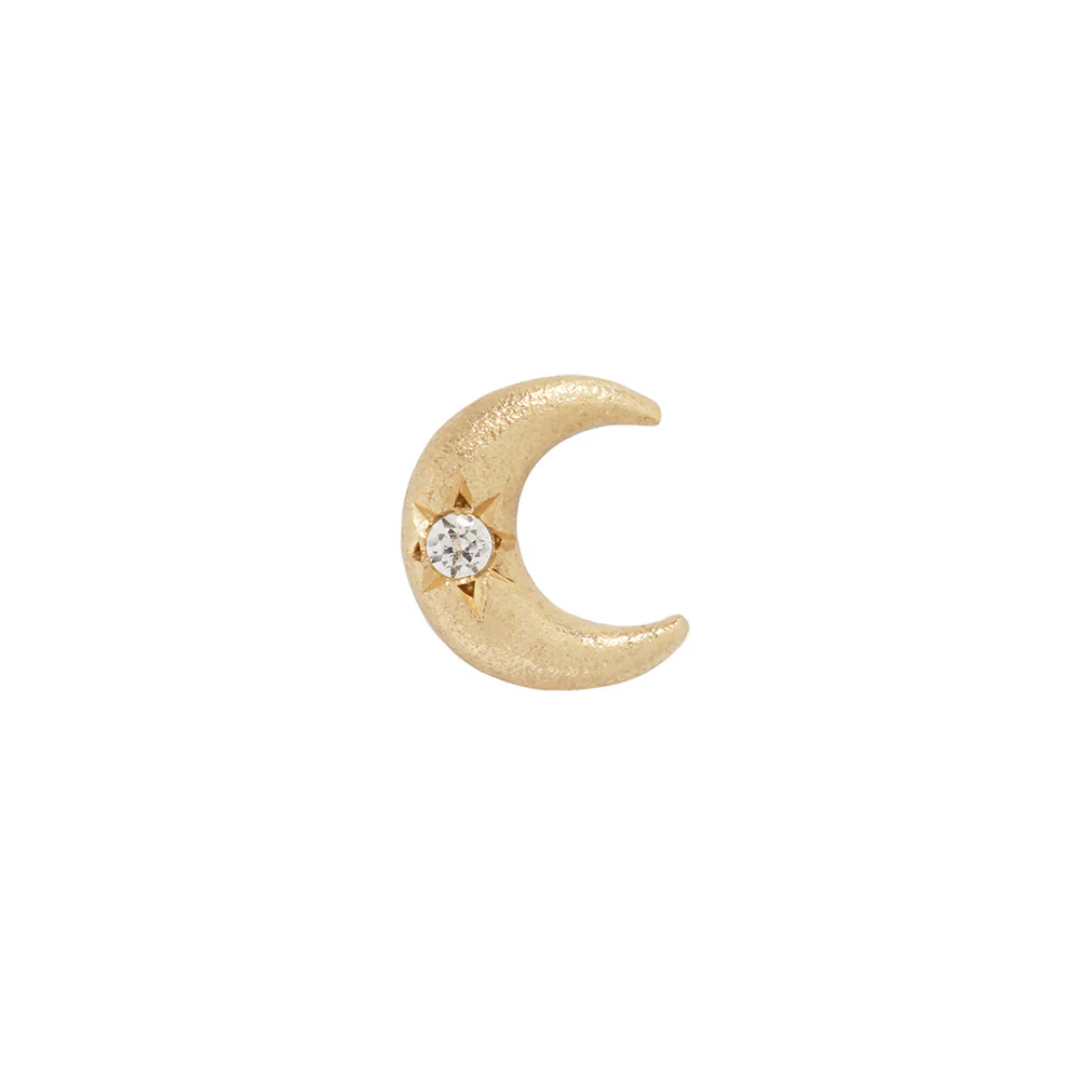 Moonshine - CZ - Satin Threadless End