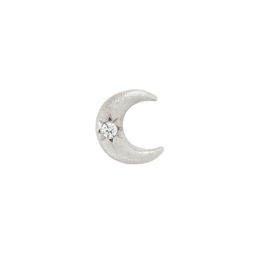 Moonshine - CZ - Satin Threadless End