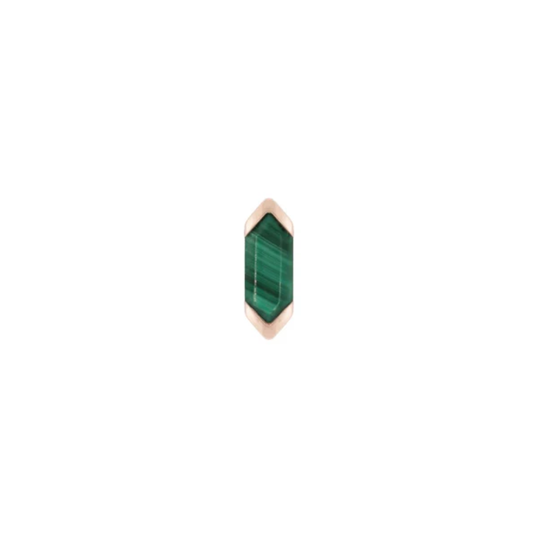 Mystic Threadless End - Malachite