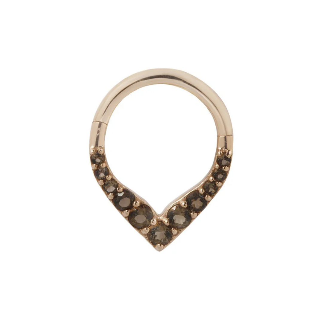 Rise + Shine - Smoky Quartz - Clicker