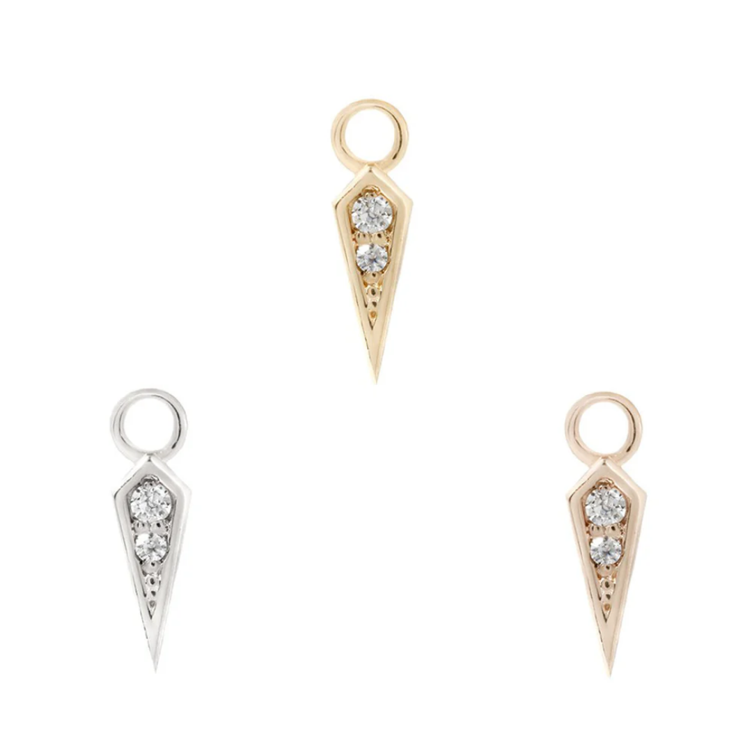 Spike - CZ - Charm