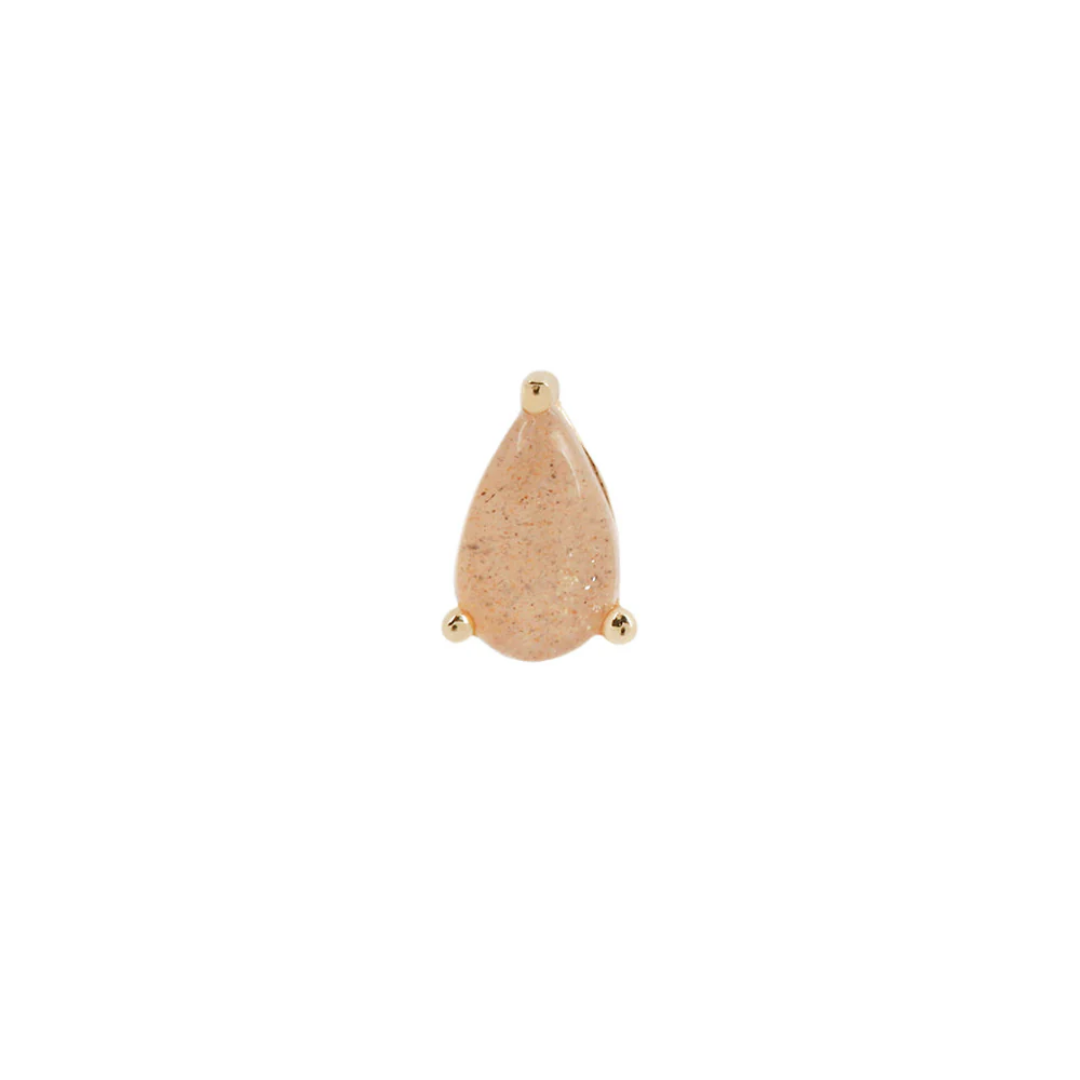 Sunstone Pear - Threadless End