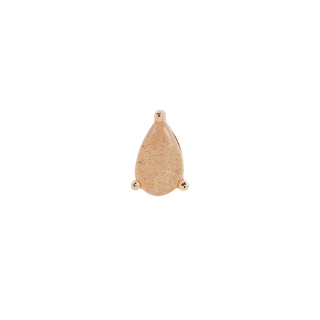 Sunstone Pear - Threadless End