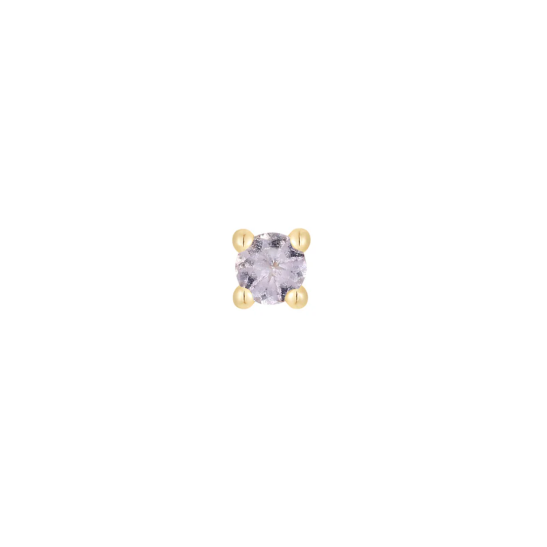 Tanzanite Prong - Threadless End