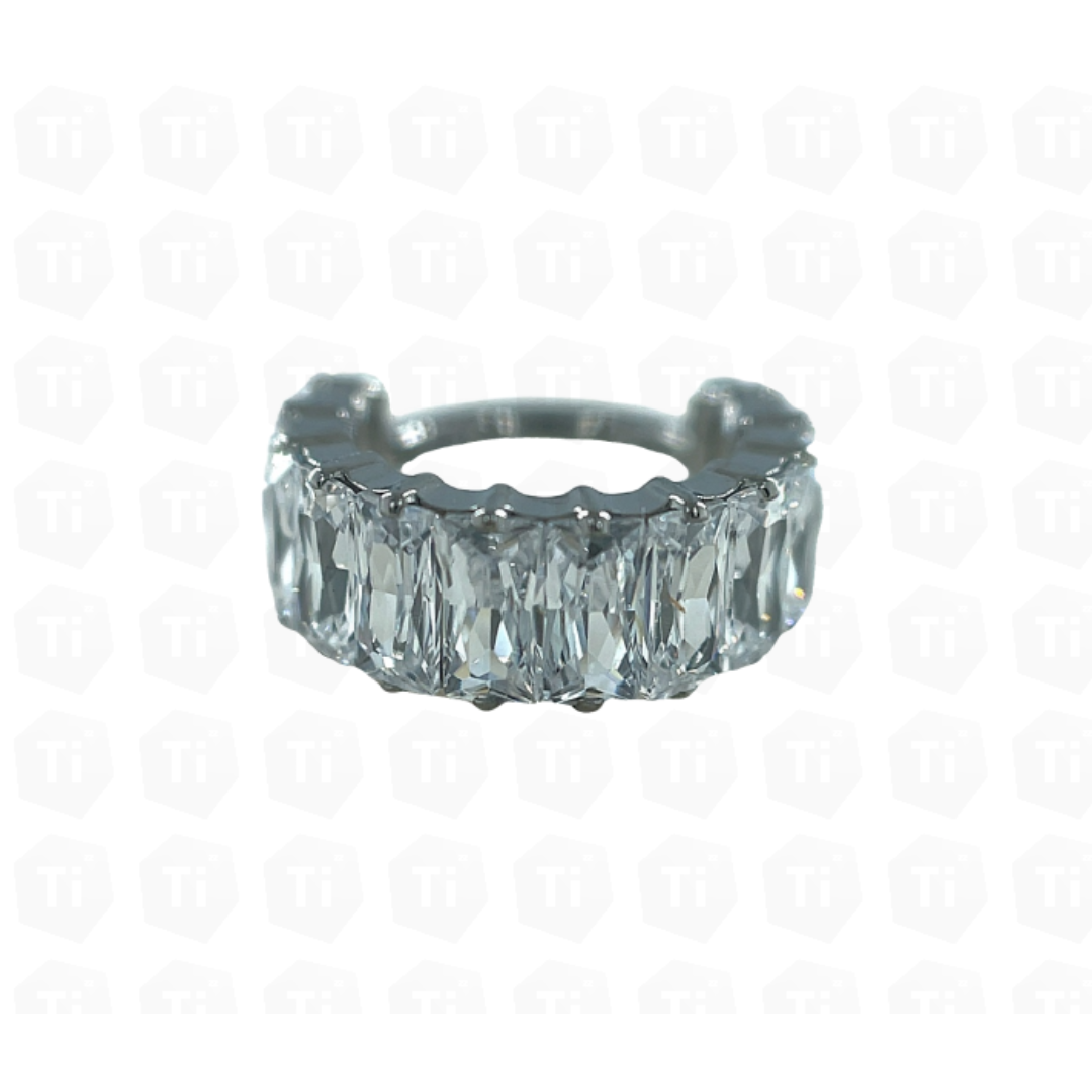 The Clear Constantine Hinged Ring