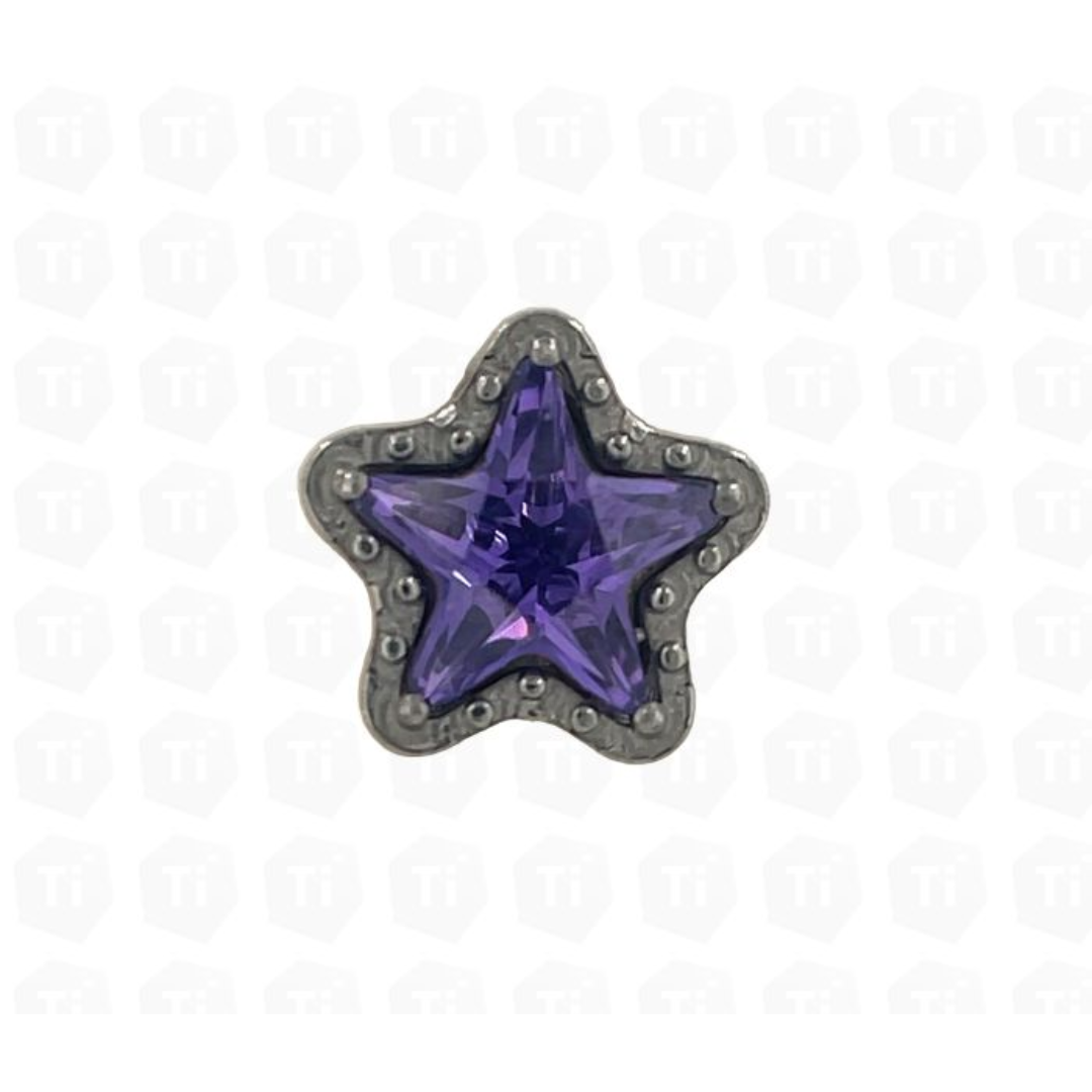 Midnight Purple Starmee Threaded Attachment