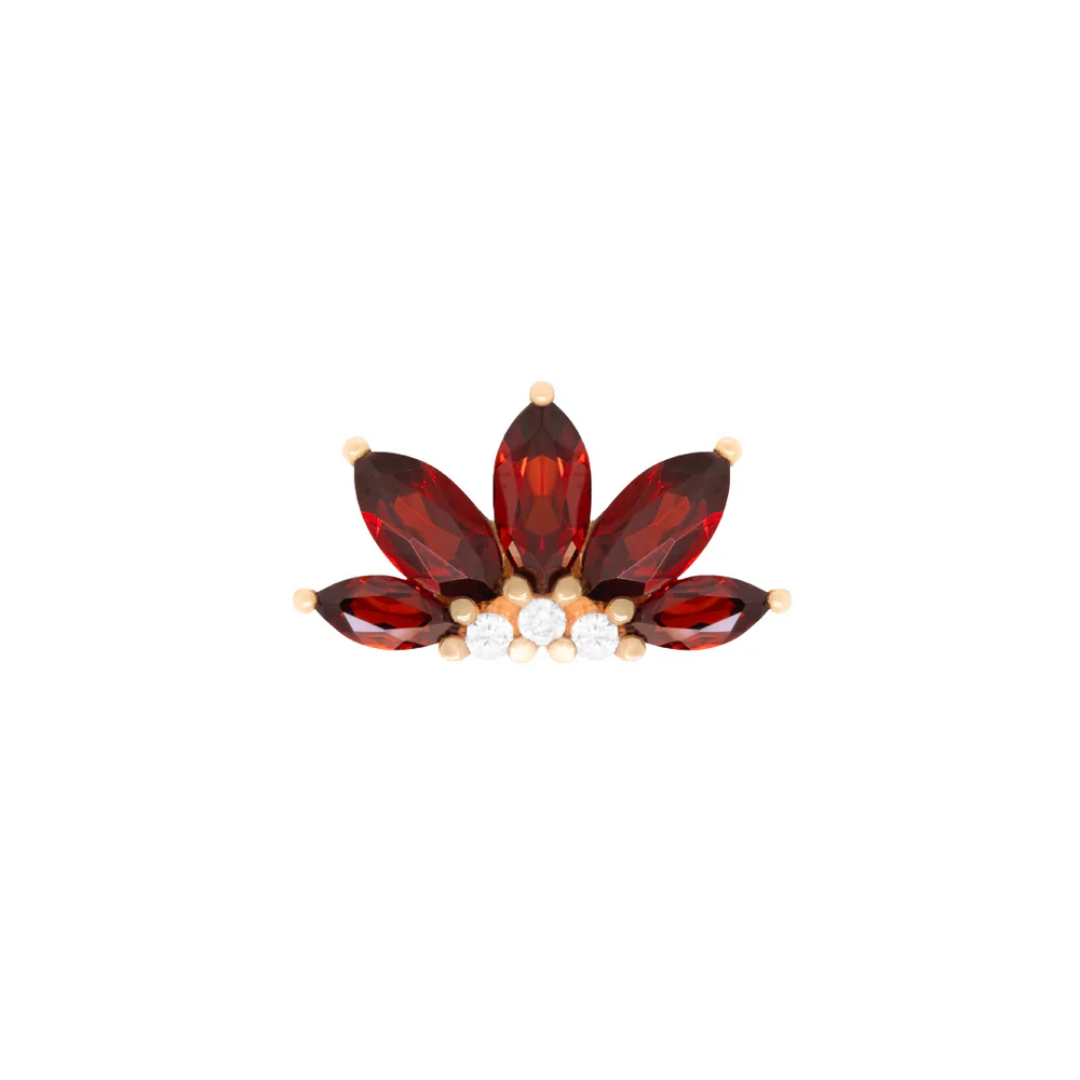 Valentina - Garnet - Threadless End