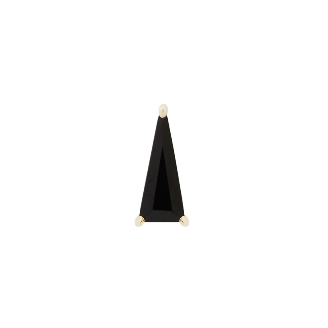 Vela - Black Spinel - Threadless End