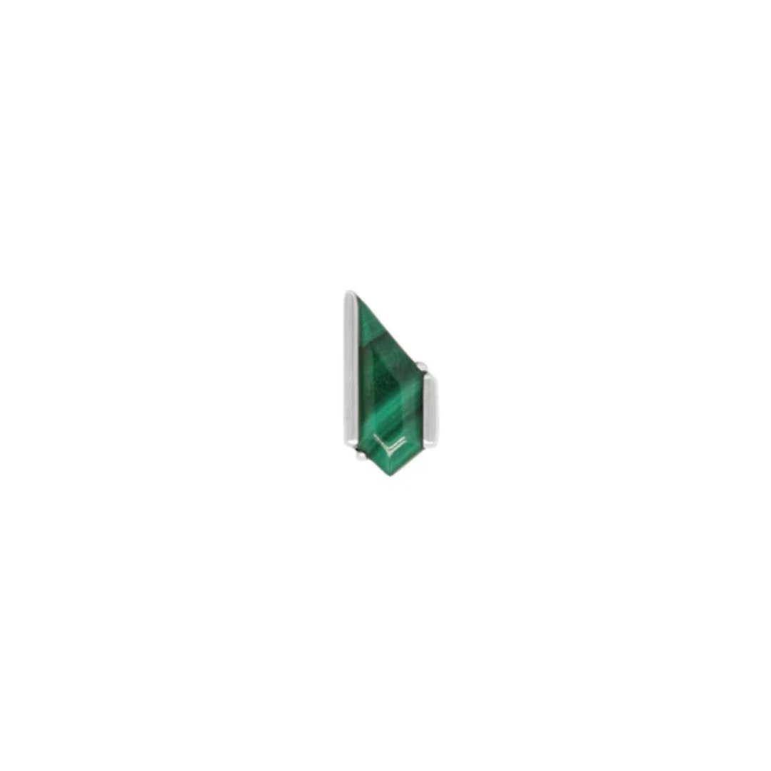Vinyl Threadless End - Malachite