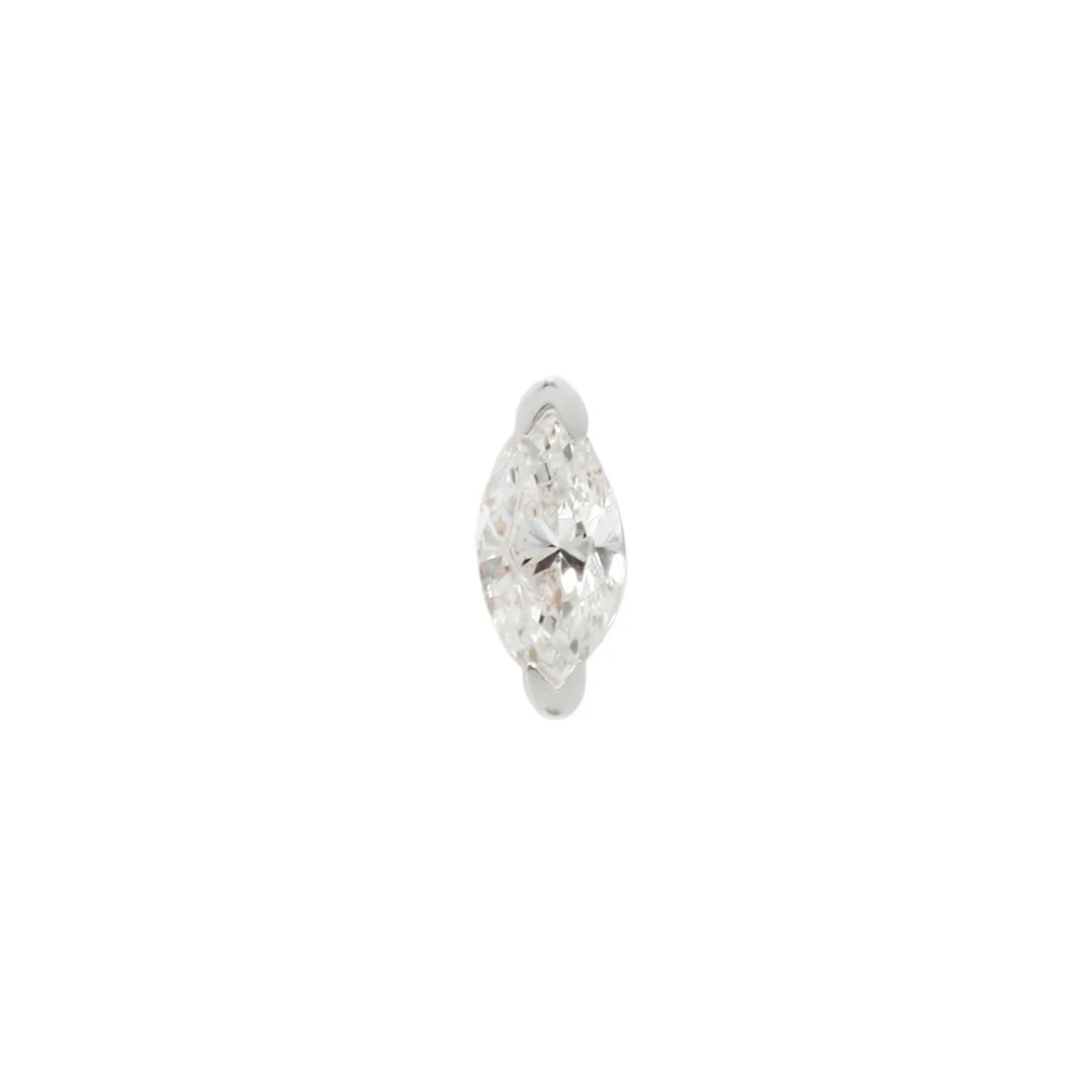 Zuri - Genuine Diamond - Threadless End