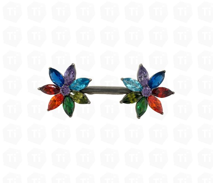 Pride Marisol Threadless Nipple Bar