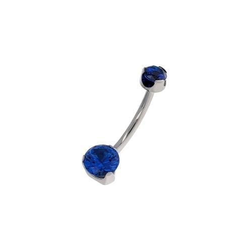 Anatometal Titanium Prong Navel