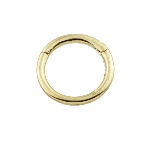 GOLD HINGE PLAIN SEGMENT RING