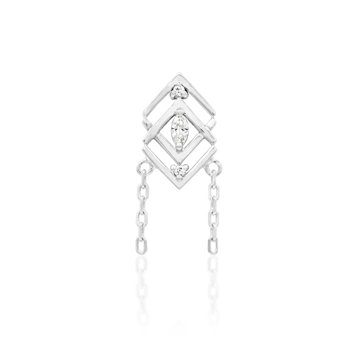 Iris Threadless End - Ready To Ship