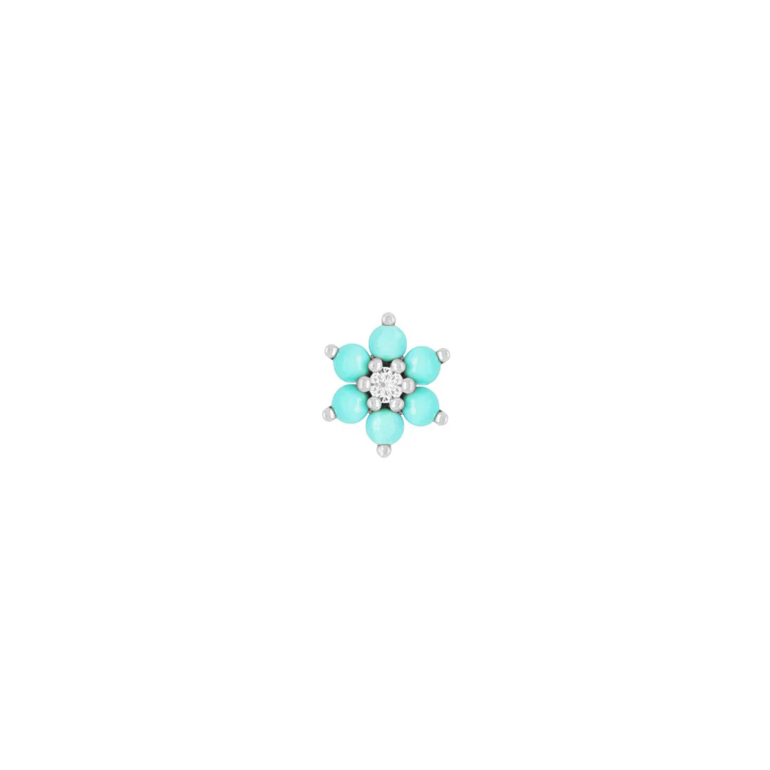 Cultivate Turquoise Threadless End