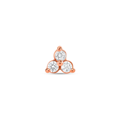 3 Prong Cluster Threadless End