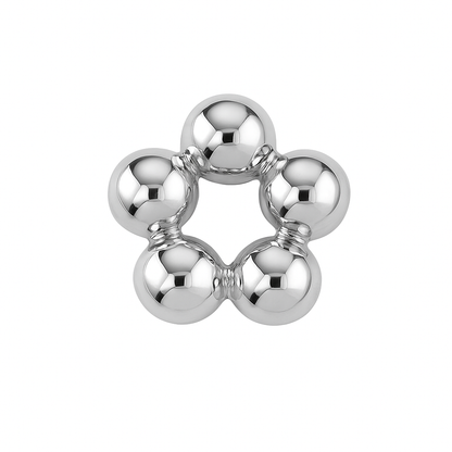 5 Bead Circle Threaded End