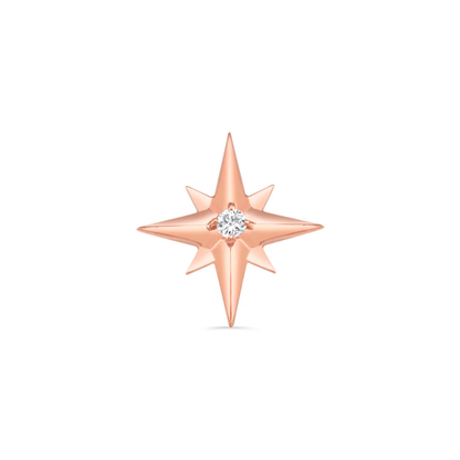Accented Shining Star Threadless End