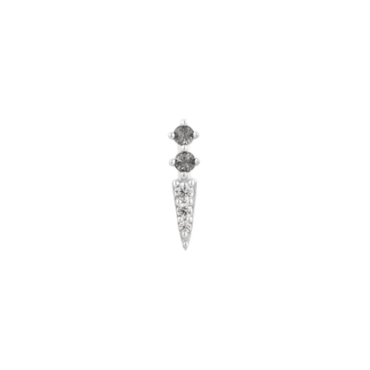 Activated Grey Diamond Threadless End