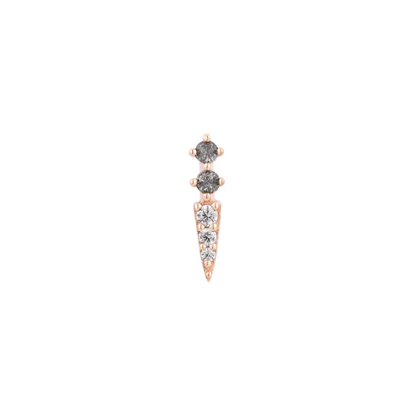 Activated Grey Diamond Threadless End