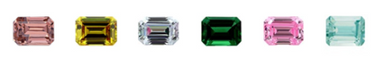 Emerald Cut Navel Bar