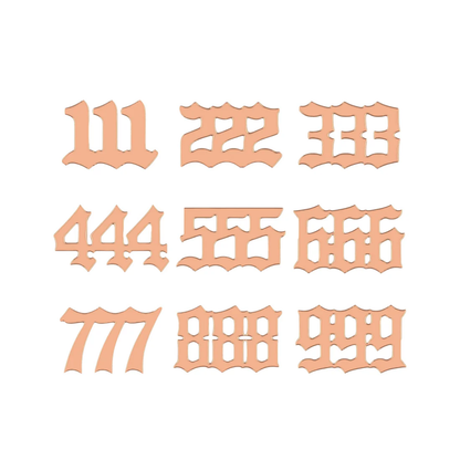 Angel Numbers Threadless End