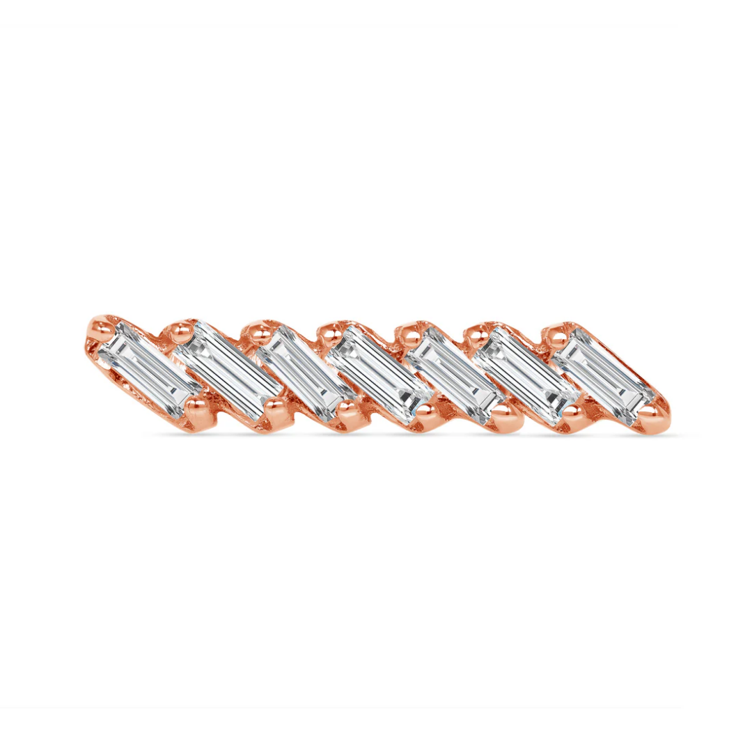 Baguette Cascade Threadless End