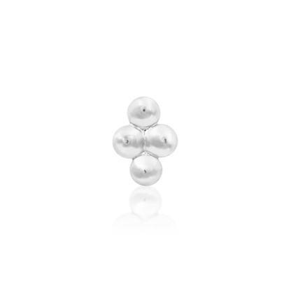 Beaded Diamond Threadless End