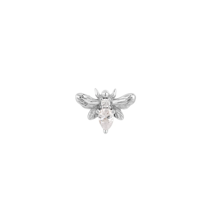 Bee Chic CZ Threadless End