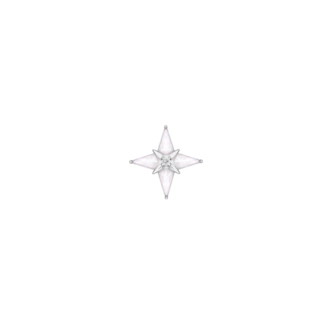 Biarritz Mother of Pearl Threadless End