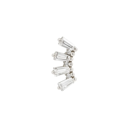 Crown Jewels CZ Threadless End