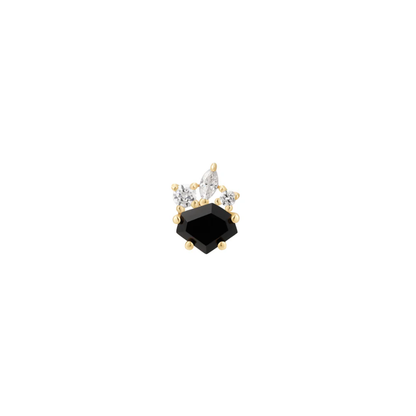 Darque Agate Threadless End