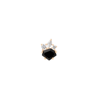 Darque Agate Threadless End