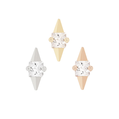 Elemental CZ Threadless End