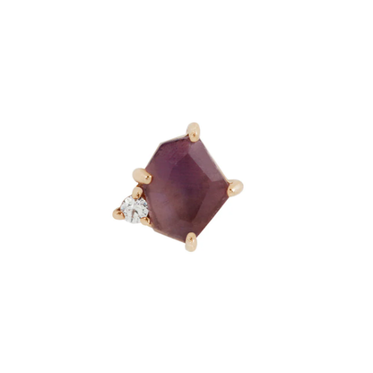 Elicit Amethyst Threadless End