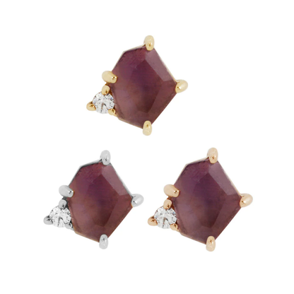 Elicit Amethyst Threadless End