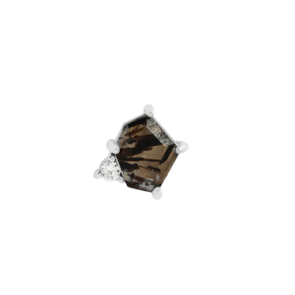 Elicit Tourmalated Quartz Threadless End